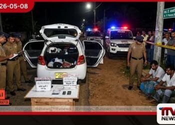 අයිස් මත්ද්‍රව්‍ය සහ  මෝටර් රථයක් සමඟ  සැකකරුවන් දෙදෙනකු  අත්අඩංගුවට