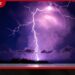 ප්‍රබල අකුණු ගැන  රතු නිවේදනයක්  දිස්ත්‍රික්ක රැසකට  අද රාත්‍රිය තෙක් අවදානමක්