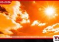 පළාත් කිහිපයකට  උණුසුම් කාලගුණය පිළිබඳ  රතු නිවේදනයක්