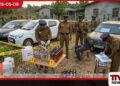 කැලණියේදී  නීතිවිරෝධී මත්පැන් බෝතල් 100කට  වැඩි තොගයක් සමඟ  පුද්ගලයෙකු අත්අඩංගුවට