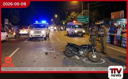 යතුරුපැදියක ගැටී පදිකයෙකු මරුට