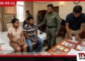 මත්ද්‍රව්‍ය සමඟ  ලැගුම්හලක සිටි පෙම් යුවළක්  විශේෂ කාර්ය බලකායේ දැලට