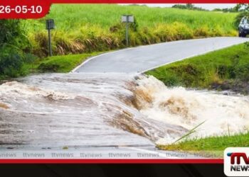ධාරානිපාත වර්ෂාවෙන්  වැල්ලවාය – කොළඹ මාර්ගය  ජලයෙන් යටවෙයි