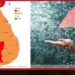 දිවයිනේ ප්‍රදේශ රැසකට  තද වැසි පිළිබඳ  රතු නිවේදනයක්