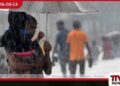 කැස්බෑවට මිලිමීටර් 204ක  ප්‍රබල වර්ෂාපතනයක්  දිස්ත්‍රික්ක රැසකට  තද වැසි පිළිබඳ රතු නිවේදන