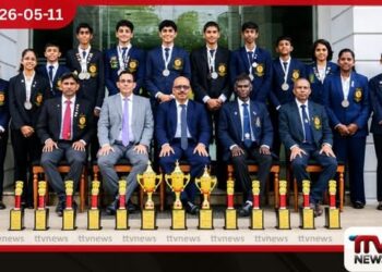 දකුණු ආසියානු  යොවුන් මේස පන්දු ශූරතාවලියේදී  දස්කම් පෑ ශ්‍රී ලංකා කණ්ඩායම  ක්‍රීඩා අමාත්‍යවරයා හමුවෙති