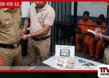 සිර මැදිරියේ සැකකරුවන්ට  පැන යාමට ඉඩ සැලසූ  කොස්ගොඩ පොලිසියේ කොස්තාපල්වරයෙක්  අත්අඩංගුවට