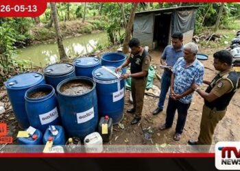 ගම්පහදී ගෝඩා ලීටර් 1000කට  වැඩි ප්‍රමාණයක් සමඟ  සැකකරුවෙකු අත්අඩංගුවට