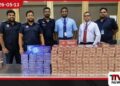 රුපියල් ලක්ෂ 48ක  දුම්වැටි ජාවාරමක් කටුනායකදී ව්‍යර්ථ වෙයි  දෙමටගොඩ පුද්ගලයෙකු රේගු අත්අඩංගුවට