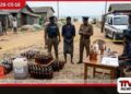 නීති විරෝධී මත්පැන් සමඟ  හලාවතදී  පුද්ගලයෙකු අත්අඩංගුවට