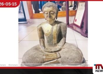 කිලෝ 54ක පැරණි බුද්ධ ප්‍රතිමාවක්  විකුණන්න හැදූ හිටපු  හමුදා සෙබළුන් දෙදෙනෙකු  මහනුවරදී අත්අඩංගුවට
