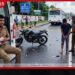 අත්අඩංගුවට ගත් සැකකරුවකු පොලිස් කොස්තාපල්වරයකුට පිහියෙන් අනියි