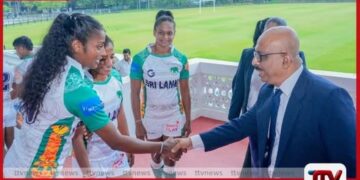 ශ්‍රී ලංකා කාන්තා රග්බි පිලෙන්  කසකස්ථානයට ප්‍රබල ප්‍රහාරයක් CASA තරගාවලියේ  විශිෂ්ට ජයක්