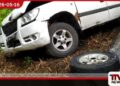 අධික වේගයෙන් ගිය  කැබ් රථයක  රෝදයකුත් ගැලවෙයි