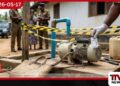 ජල මෝටරයකින් විදුලිය කාන්දු වෙයි: