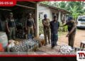 නීති විරෝධී මත්පැන්  තොගයක් සමඟ  වැලිසරදී සැකකරුවෙකු  අත්අඩංගුවට