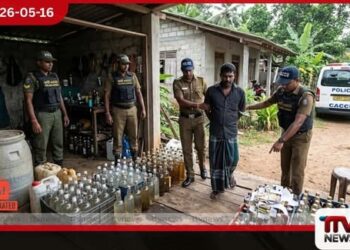 නීති විරෝධී මත්පැන්  තොගයක් සමඟ  වැලිසරදී සැකකරුවෙකු  අත්අඩංගුවට
