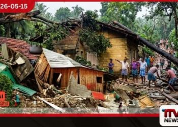 අයහපත් කාලගුණයෙන් දිස්ත්රික්ක 7ක නිවාස 88කට හානි පුද්ගලයින් 104ක් සුරක්ෂිත මධ්යස්ථානවල