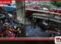 තායිලන්තයේ දුම්රියක් සහ  බස් රථයක් ගැටී  දරුණු ගින්නක්