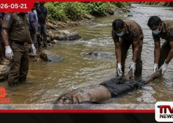 රත්නපුර කළු ගඟේ  පාවෙමින් තිබූ  නාඳුනන පිරිමි මළසිරුරක් සොයාගැනේ හඳුනා ගැනීමට පොලිසිය  මහජන සහාය පතයි