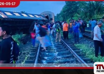 වනවාසල දුම්රිය අනතුර රුපියල් 3000ක ලාභයක් වෙනුවෙන්  දුම්රිය පීලිවල කොටස් ගැලවූ  25 හැවිරිදි තරුණයෙක් අත්අඩංගුවට