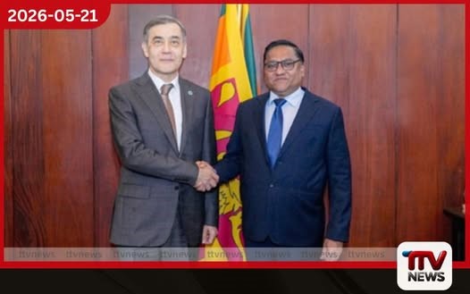 විදේශ ඇමැති විජිත හේරත් සහ එස්.සී.ඕ (SCO) මහලේකම් අතර සාකච්ඡාවක්