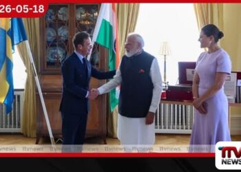 ස්වීඩනයට ගිය මෝදිට උණුසුම් පිළිගැනීමක්