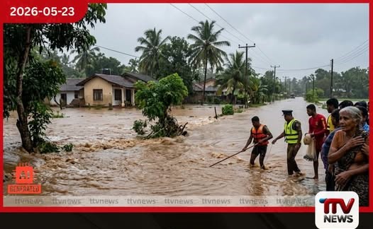 නිරිතදිග මෝසම් වැසි දරුණු වෙයි සැඩපහරකට හසුවීමෙන් දිවුලපිටියෙන් පළමු ආපදා මරණය වාර්තා වෙයි