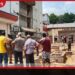 මහනුවර ගොඩනැගිල්ලක කොටසක් කඩා වැටීමෙන් කම්කරුවන් දෙදෙනෙකුට තුවාල