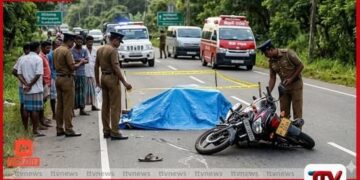 වාරියපොලදී  යතුරුපැදියක ගැටීමෙන්  85 හැවිරිදි  පදිකයෙකු මරුට