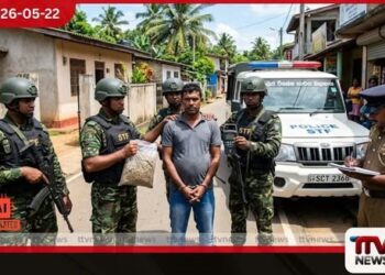 විදුලි තරාදියක් සහ කේරළ ගංජා සමඟ  සැකකරුවෙකු  මහවත්ත ප්‍රදේශයේදී STF දැලට