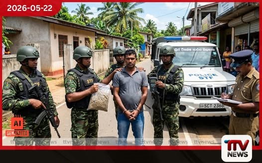 විදුලි තරාදියක් සහ කේරළ ගංජා සමඟ සැකකරුවෙකු මහවත්ත ප්රදේශයේදී STF දැලට