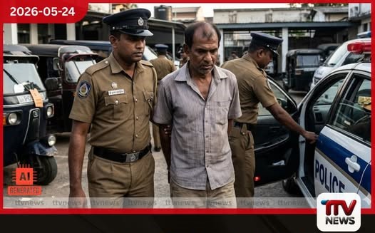 පෙට්රල් දමා බිරිඳට ගිනි තැබූ අංගොඩ පදිංචි සැමියා අත්අඩංගුවට
