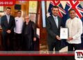 ඔස්ට්‍රේලියාවේ නිල සංචාරයක නිරත  දිලිත් ජයවීර  එරට ප්‍රබල දේශපාලන නායකයින්  සමඟ සාකච්ඡාවල