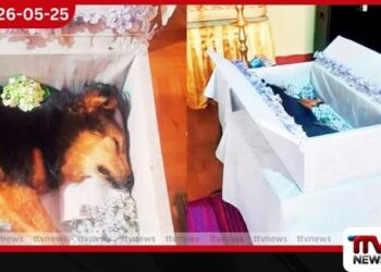 මල් ඇතිරූ මිනී පෙට්ටියකින්  අවසන් ගමන් ගිය තලවකැලේ ශ්‍රී මහින්දාරාමයේ බ්ලැකීට්