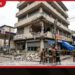 මහනුවර ගොඩනැගිල්ලක  බැල්කනියක් කඩා වැටීමෙන්  දෙදෙනෙකුට තුවාල