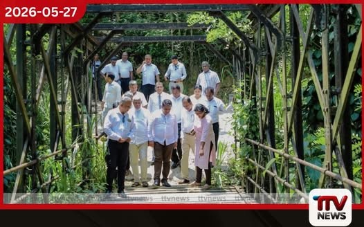 වසර 100ක් පැරණි ඓතිහාසික හලාබ පාලම කඩිනමින් පිළිසකර කෙරේ