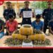 ගංජා තොගයක් සමඟ  සැකකරුවන් සිව්දෙනෙකු  ඇඹිලිපිටියේදී අත්අඩංගුවට