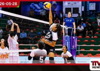 මධ්යම ආසියානු කාන්තා වොලිබෝල් ශූරතාවලියේ 6 වැනි ස්ථානය ශ්රී ලංකාවට
