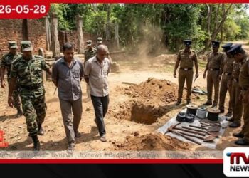 මත්තලදී නිදන් හෑරූ දෙදෙනෙක්  STF දැලට