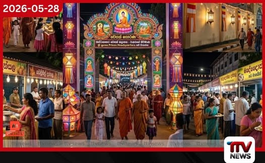 තෙමඟුල සිහිකරමින් බන්ධනාගාර රැඳවියන්ගෙන් මෙවරත් විශේෂ වෙසක් කලාපයක්