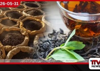 කළු තේ අපනයනය පහළට