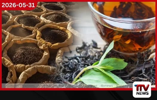 කළු තේ අපනයනය පහළට