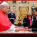 වතිකානයේ නව ශ්‍රී ලංකා තානාපති සුමිත් දසනායක අක්තපත්‍ර පිළිගන්වයි: