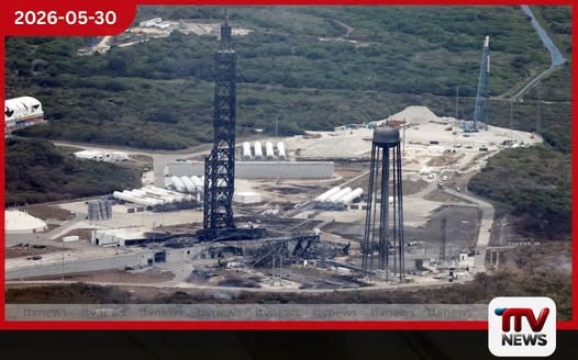බ්ලූ ඔරිජින් සමාගමේ නිව් ග්ලෙන් රොකට්ටුව පරීක්ෂණය අතරතුර පිපිරී යයි