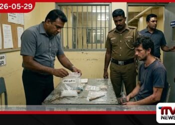 අයිස් මත්ද්‍රව්‍ය සමඟ  සැකකරුවෙකු නාවලපිටියේදී  අත්අඩංගුවට