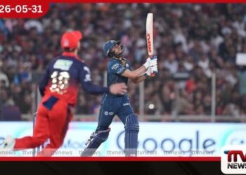 IPL අවසන් මහා තරගයේ ගුජරාට් ටයිටන්ස්ගෙන් ලකුණු 156ක ඉලක්කයක්