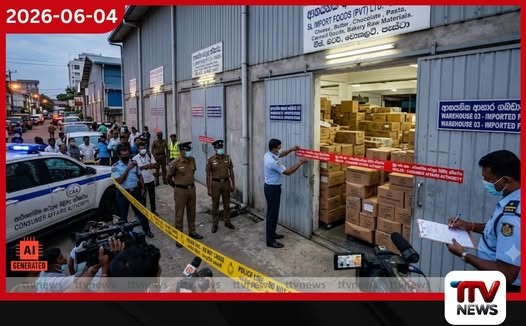 ආහාර ද්රව්ය ආනයනකරුවෙකුට අයත් ගබඩා 4ක් මුද්රා තබයි