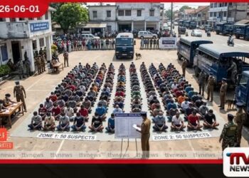 ශ්‍රී ලංකා පොලිසියේ විශේෂ මෙහෙයුම් දිනකදී සැකකරුවන්  26,000කට අධික පිරිසක් දැලේ