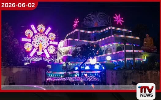හැම වෙසක් එකටම හැඩ වෙන ගම්පහ ප්රසිද්ධ නිවස මෙවරත් ලක්ෂ සංඛ්යාත විදුලි බුබුළින් බැබලෙයි